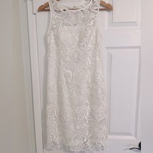 Adrianna Papell white dress